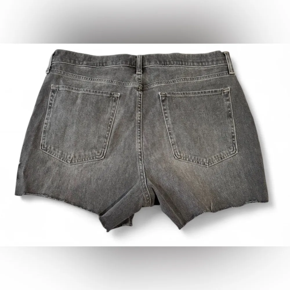 Banana Republic Charcoal Denim Shorts - Image 2