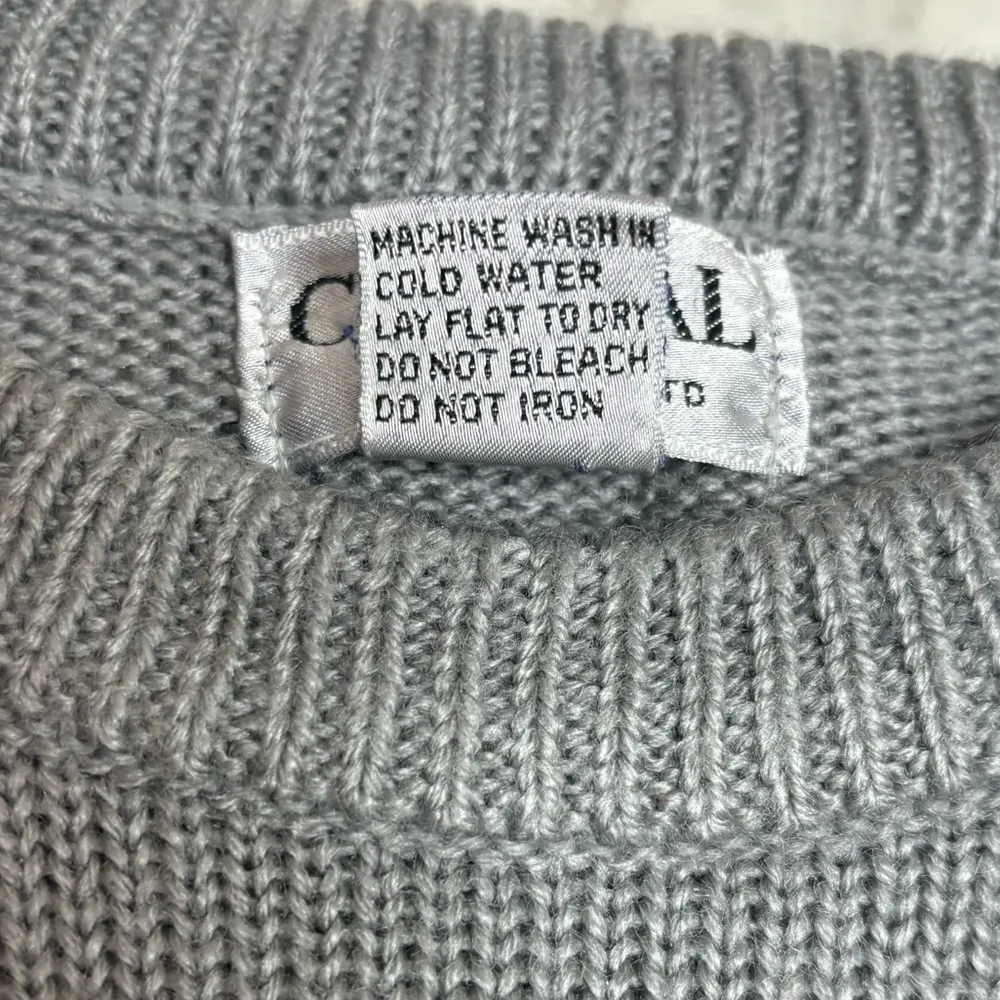 Vintage Scotty Scottie dog Graphic Crewneck Sweater grey black Size Small 90s Gray - Image 6