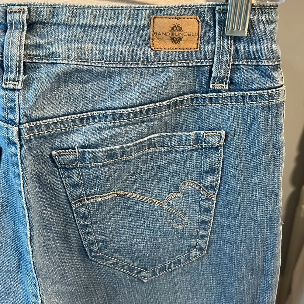 Bandolinoblu Mandie Jeans Straight Leg Light Wash Womens 4P - Image 6