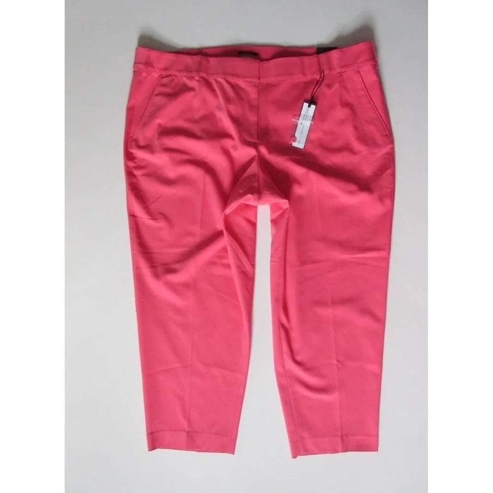 NWT Lane Bryant The Modernist LENA in Cabo Coral Stretch Ankle Trouser Pant 28 - Image 2