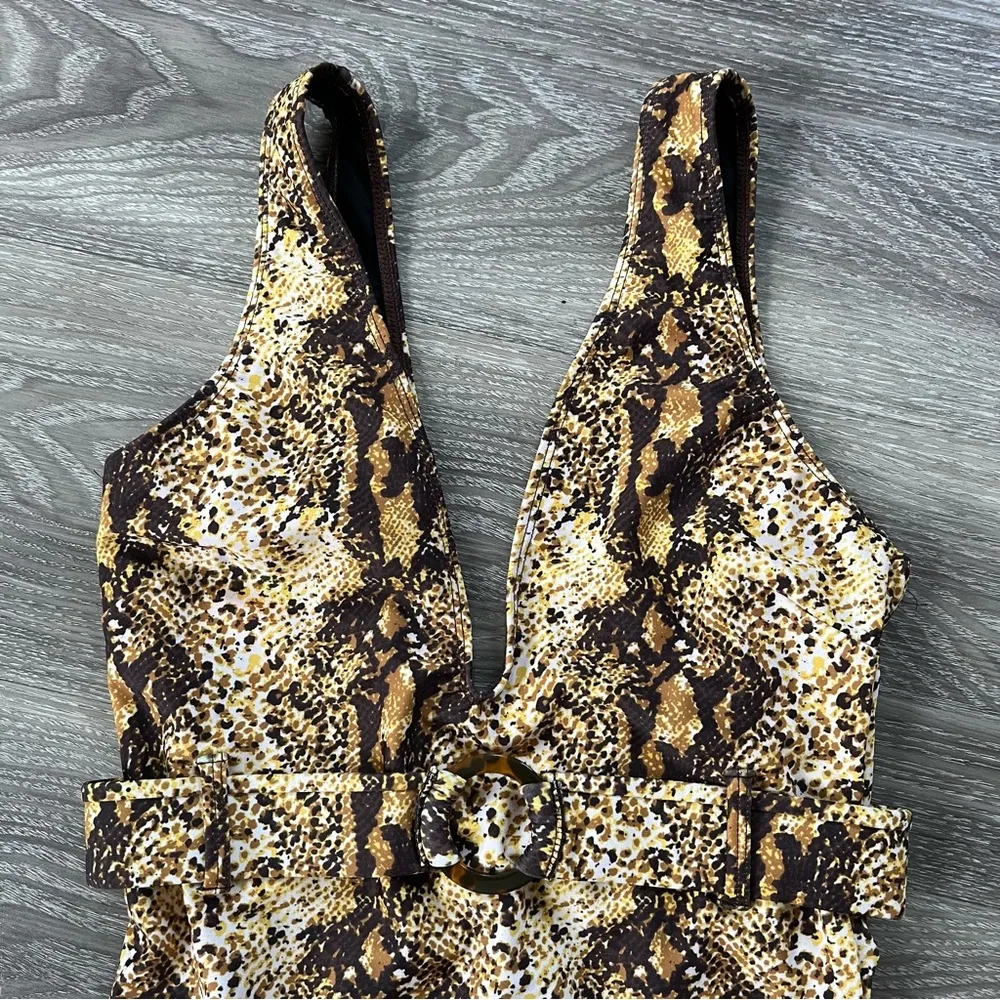 Faithful the Brand - Snake Print Delhi One-Piece Swimsuit - Image 6