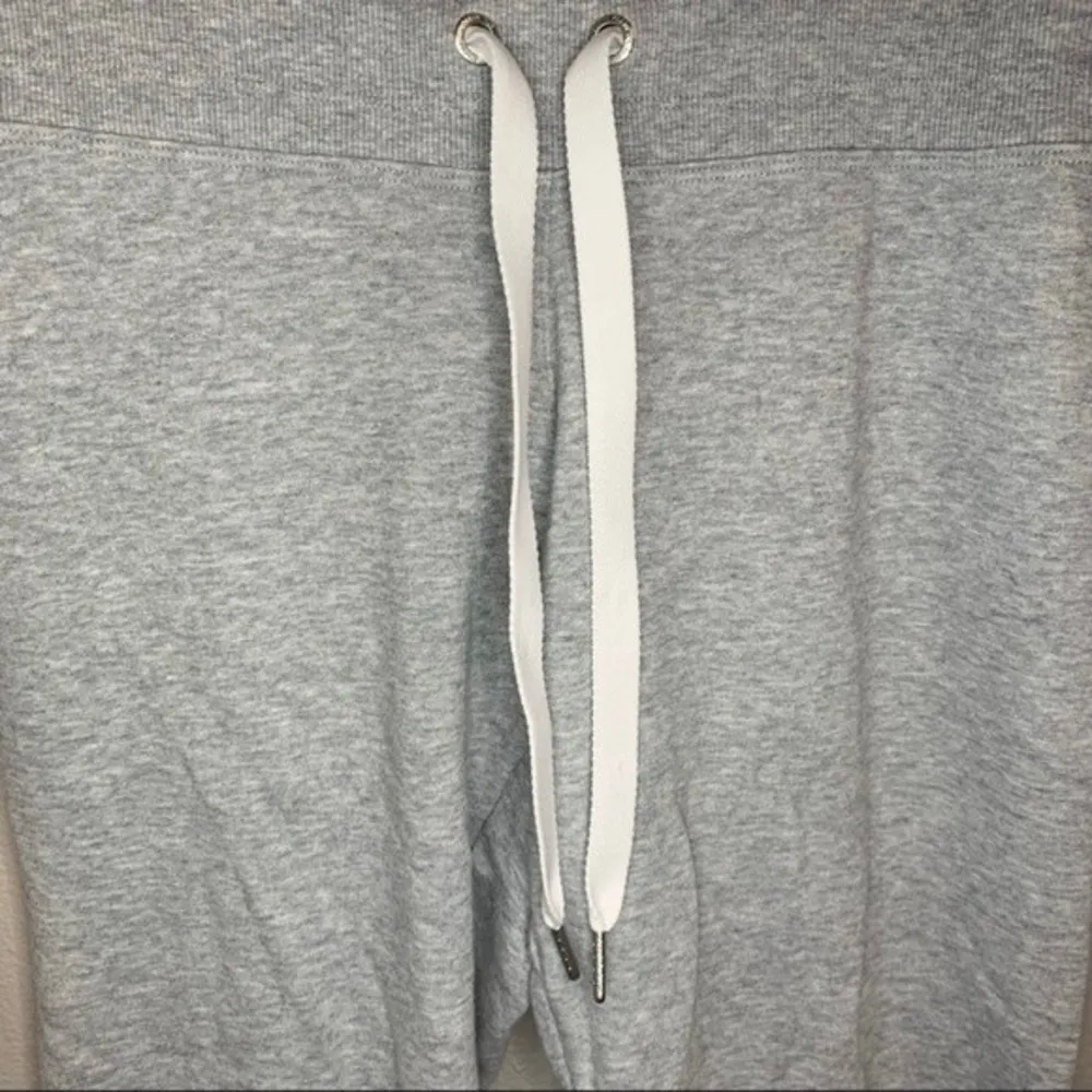 Calvin Klein gray jogger sweat pants tie dye logo women's size small - Image 3