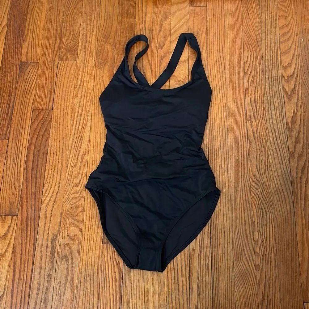 Andie The‎ Full Coverage Tulum One Piece Swimsuit Black Size M NWT - Image 3
