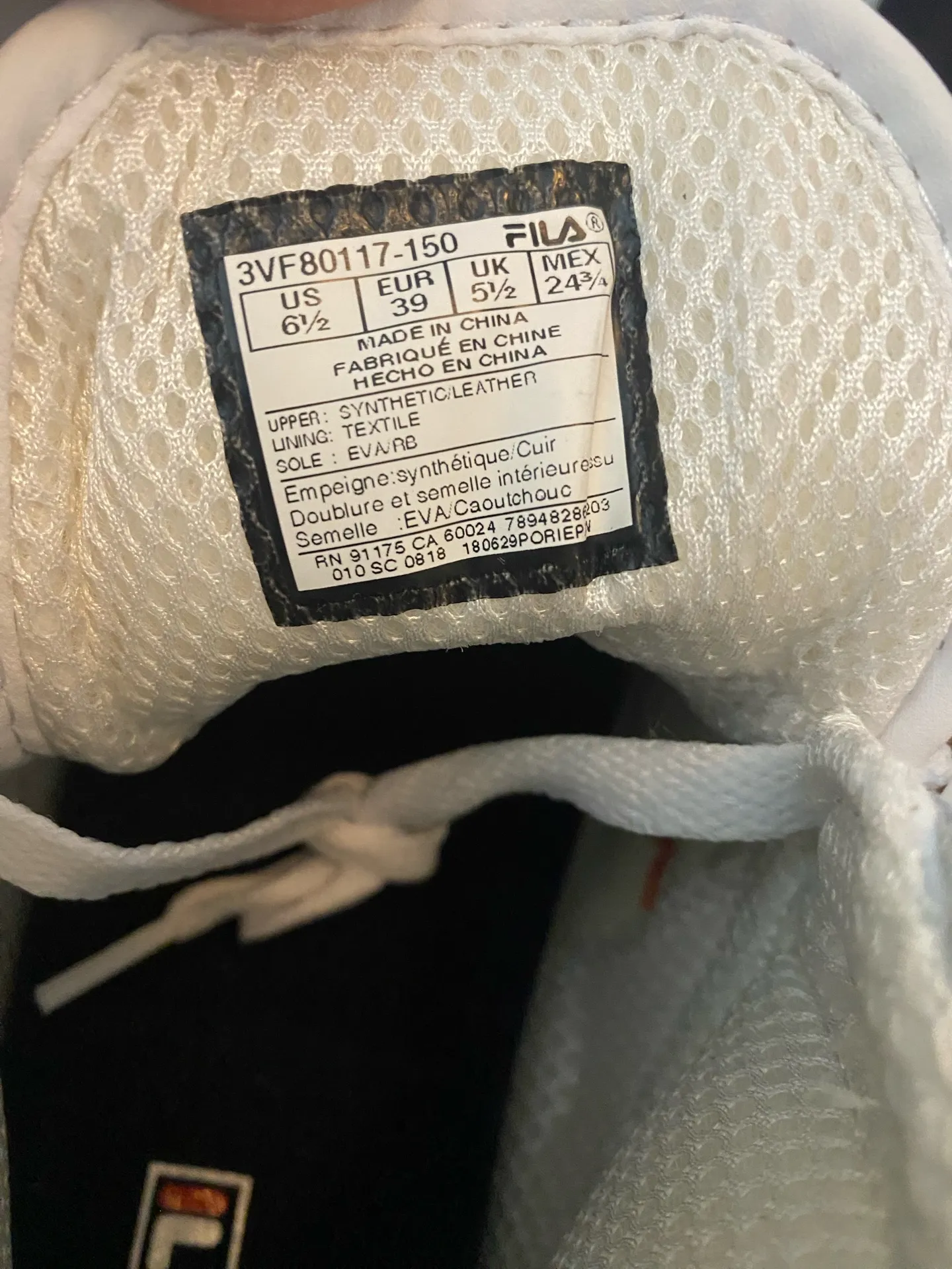 Fila F-13V Lea/SynSneakers NWT men’s sneakers  - Image 8