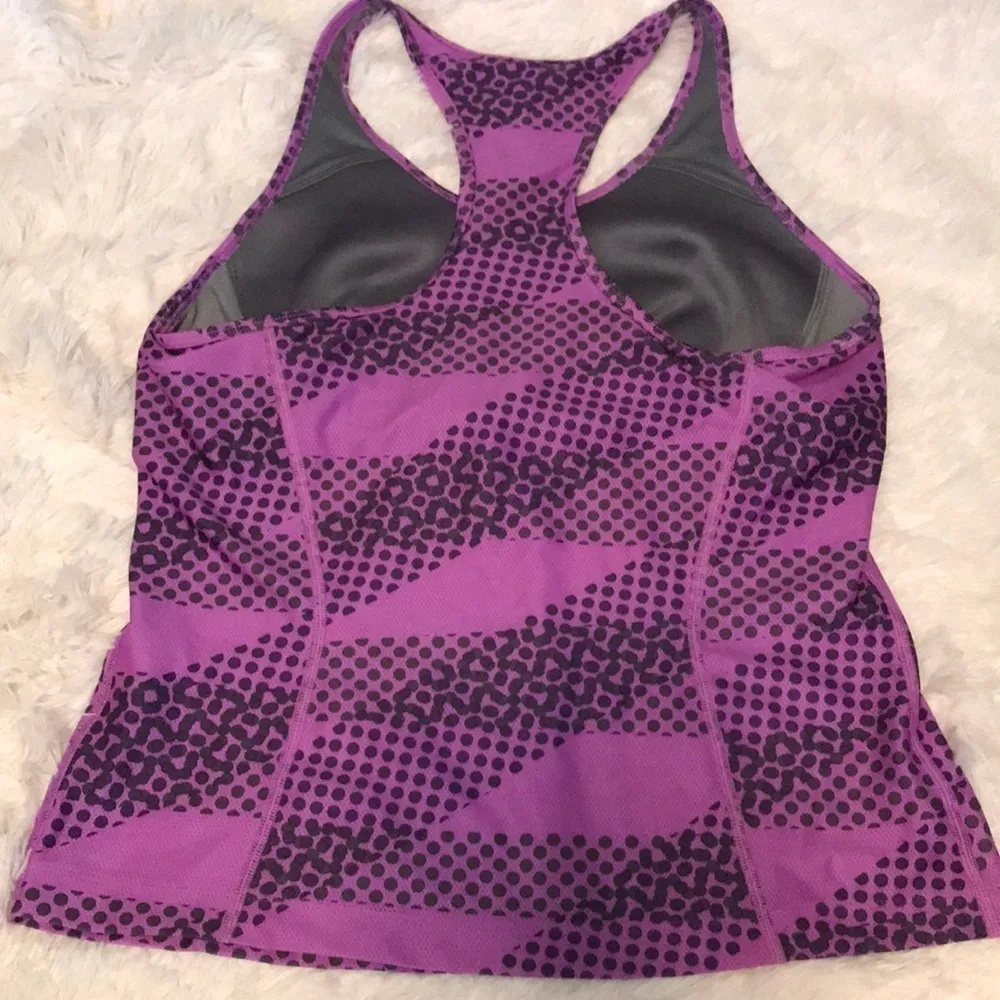 Nike Purple Drifit Racerback Active Tank - Image 5