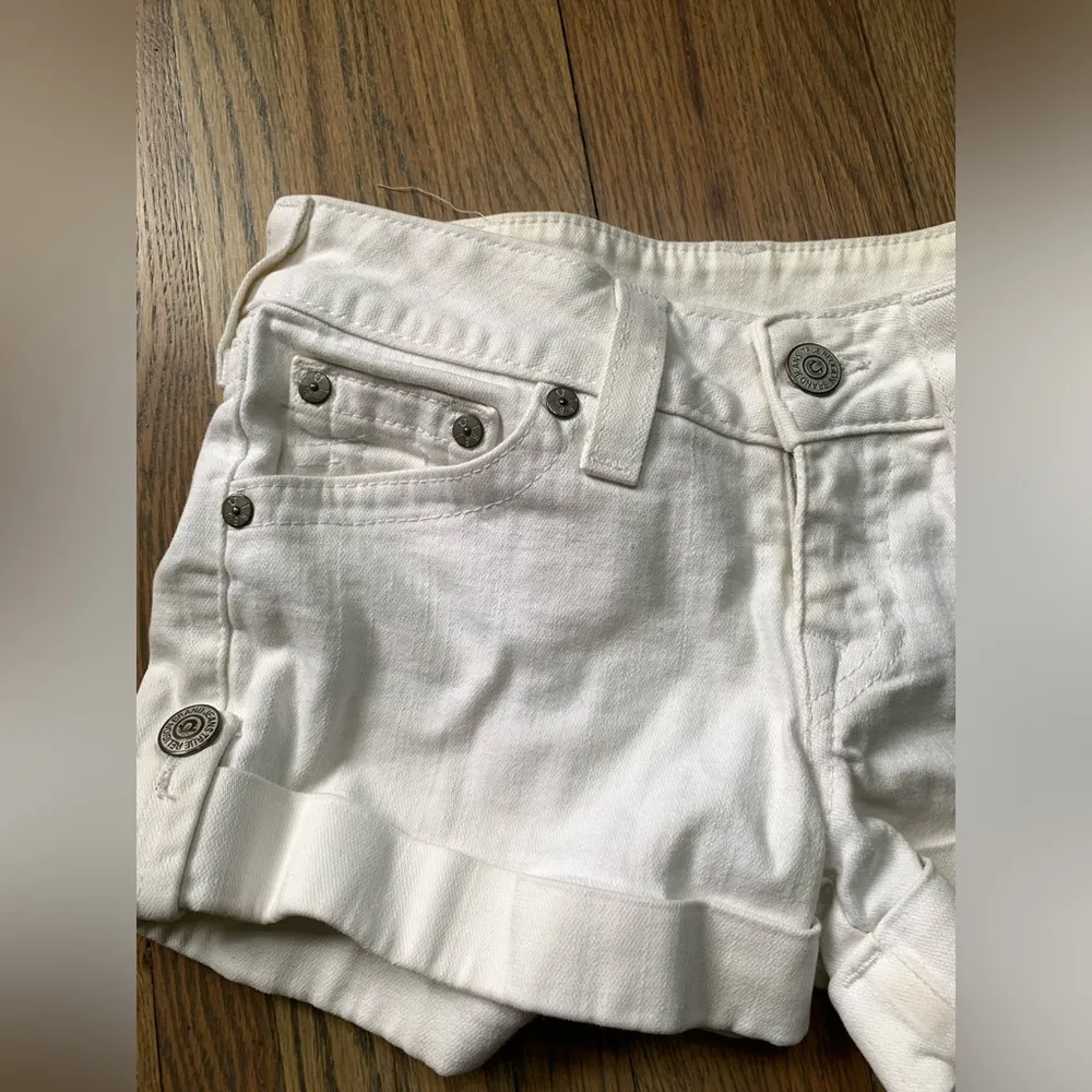 True religion white shorts Jess 28 - Image 2