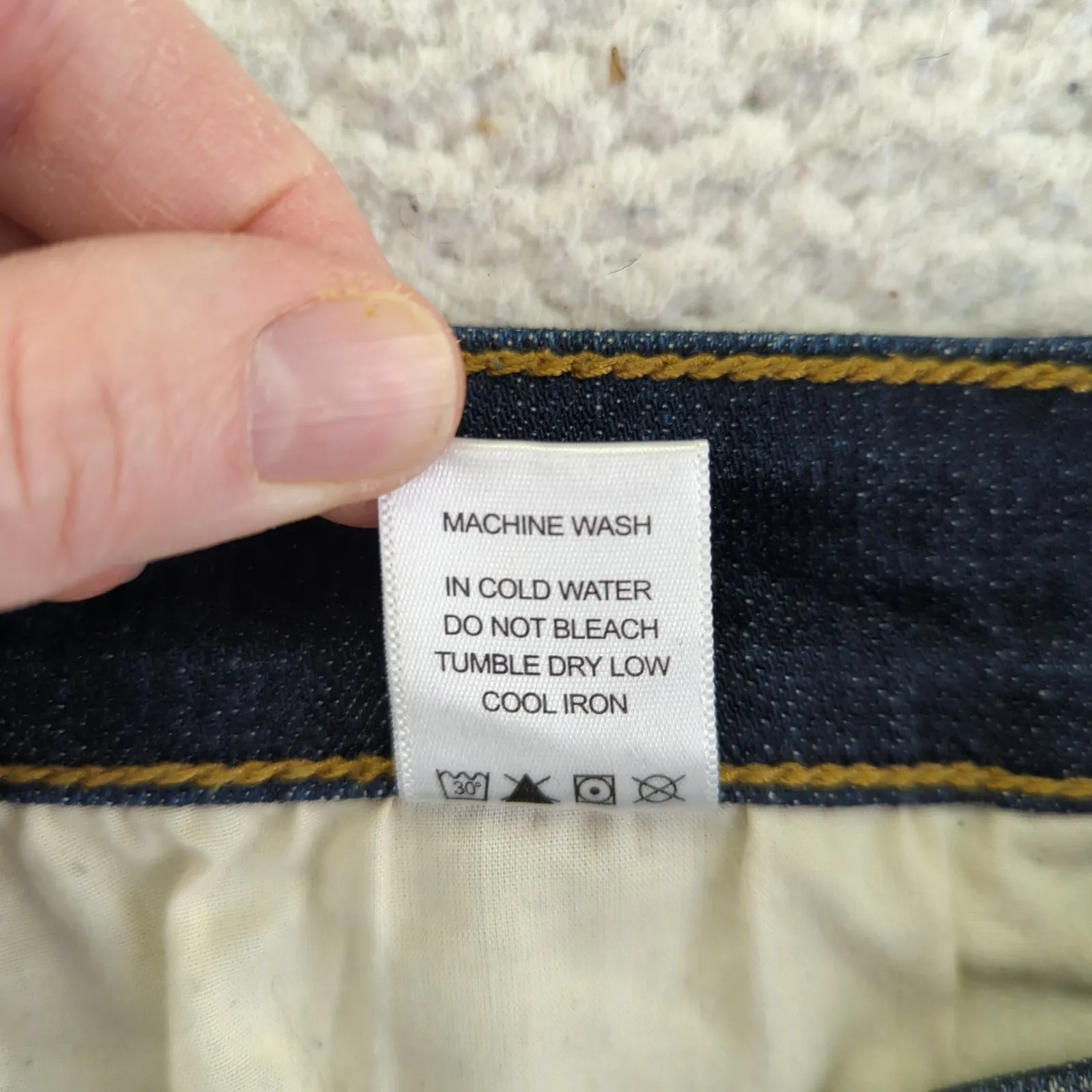 JUDY BLUE Skinny Fit Jeans Distressed Ripped Blue Denim Womens Size 5 27 - Image 9