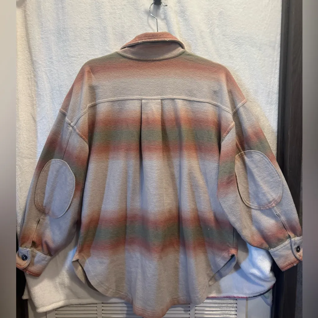 Free People Printed Ruby Jacket in Marzipan Combo Size M - Image 5