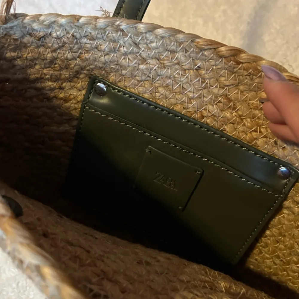 NWOT‎ Zara Jute Tote Bag - Image 3