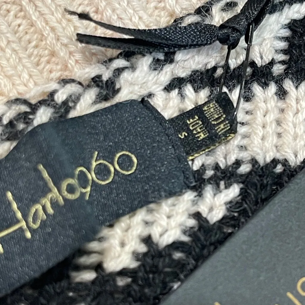 REVOLVE House of Harlow Noa Sweater Bone Fringe Women's Size Small Wool Knit NEW - Image 9