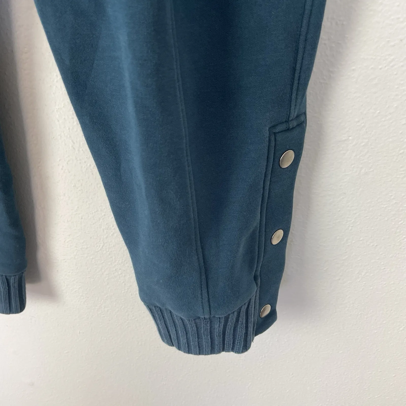 Saturday Sunday Women's M Teal Blue Jogger‎ Sweatpants Comfort Elastic Waist Size M - Image 5