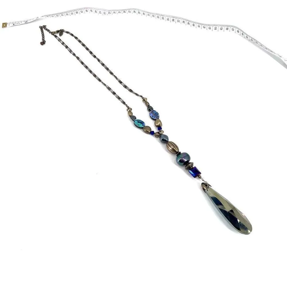 Chico's Women's Geometric Colette Pendant Multi‎ Stone Necklace Fashion Jewelry - Image 3