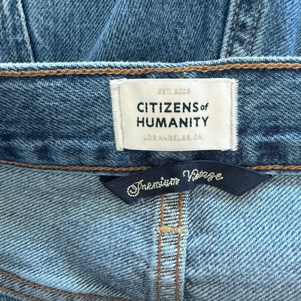 Citizens of Humanity‎ Annina Trouser in Pinnacle Size 32 Wide Leg - Image 7