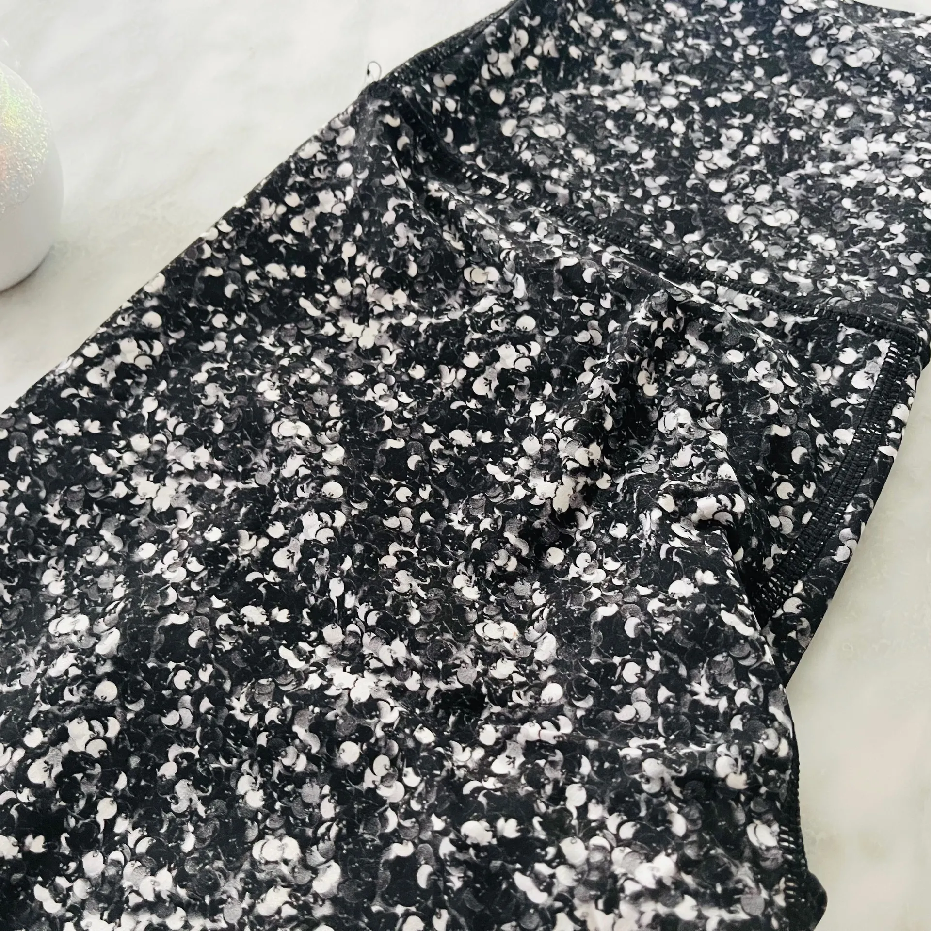 Shine Tight RARE Shimmy Shimmer Black White 6 - Image 5