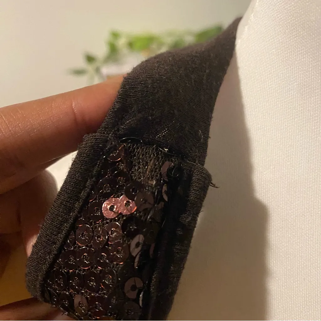 Julie’s closet 2000s cyber y2k glamours brown sequin tank top - Image 9