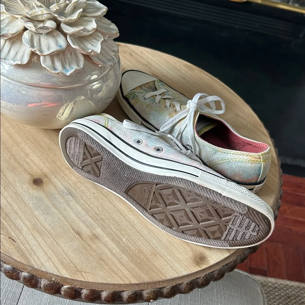 Missoni X Converse Multicolor Zigzag Low-Top Sneakers 547172F Size 7 - Image 12