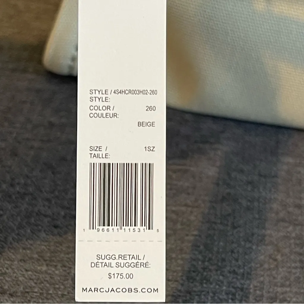 Marc Jacobs Canvas Standard Supply Small Tote in Beige - NWT - Image 6