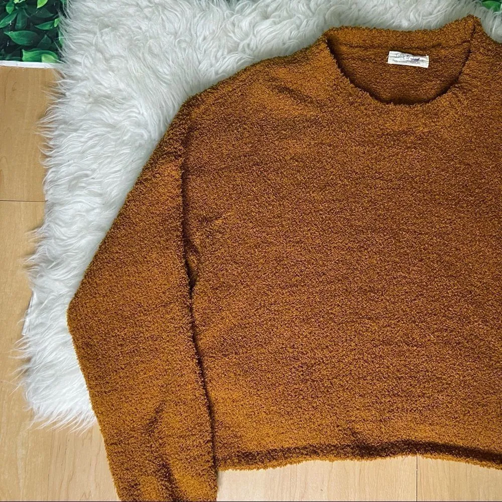 Cozy, warm, comfortable, mustard color long sleeve winter / fall sweater M Size M - Image 6