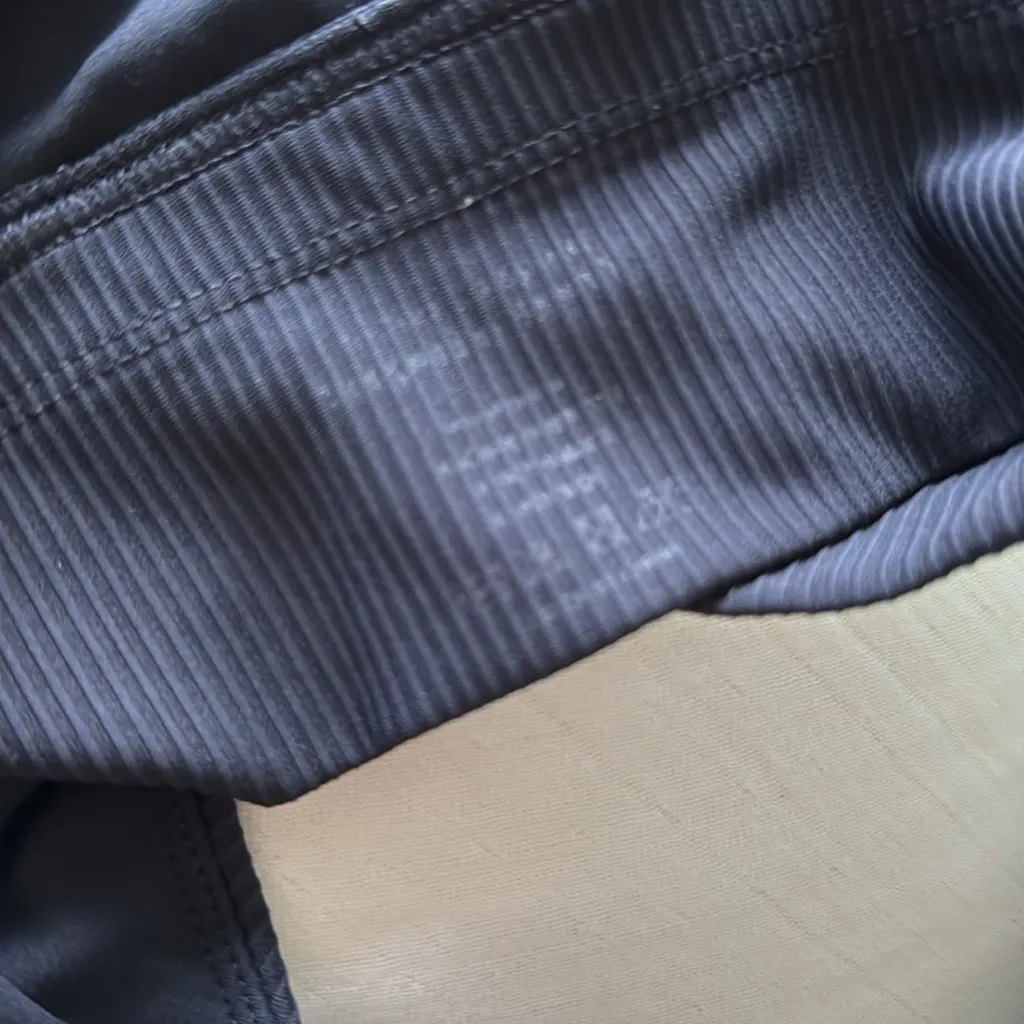 The Iwa Athletic Company The Kahakaha Sports Bra Ribbed Black Medium - Image 6