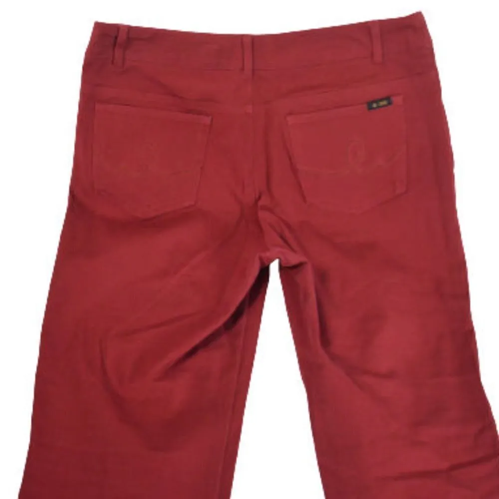 E39 By Eric Brick Red Straight Leg Jeans / Pants Size 10 - Image 3
