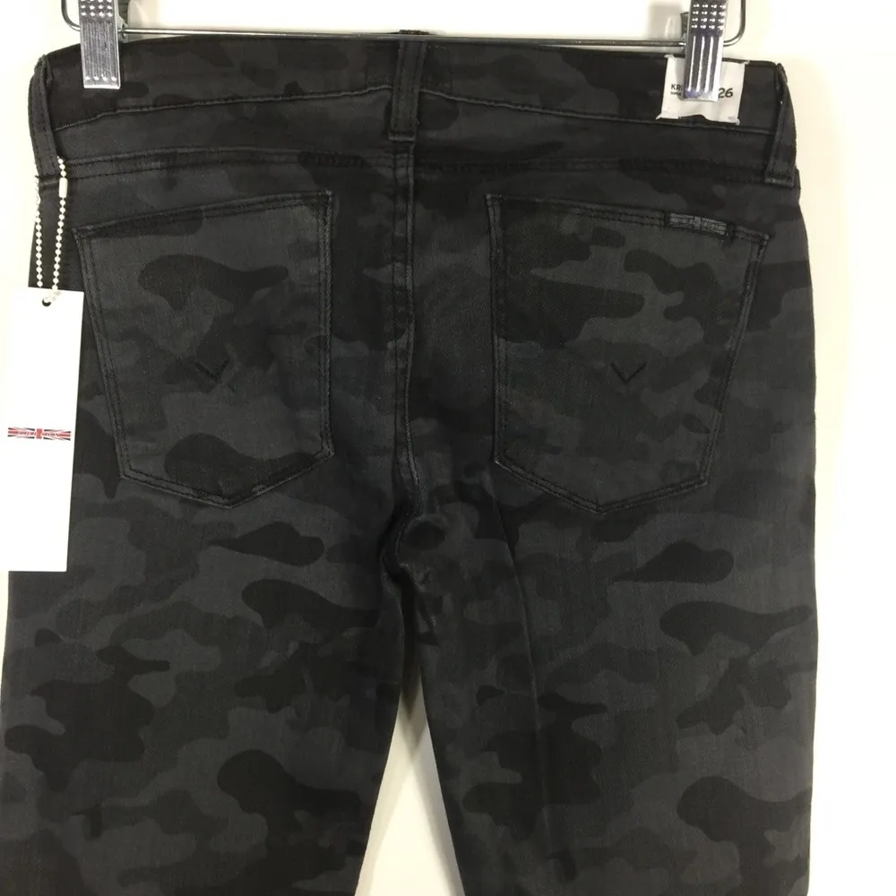 Hudson Krista Super Skinny Jeans Camouflage Size 26 - Image 14