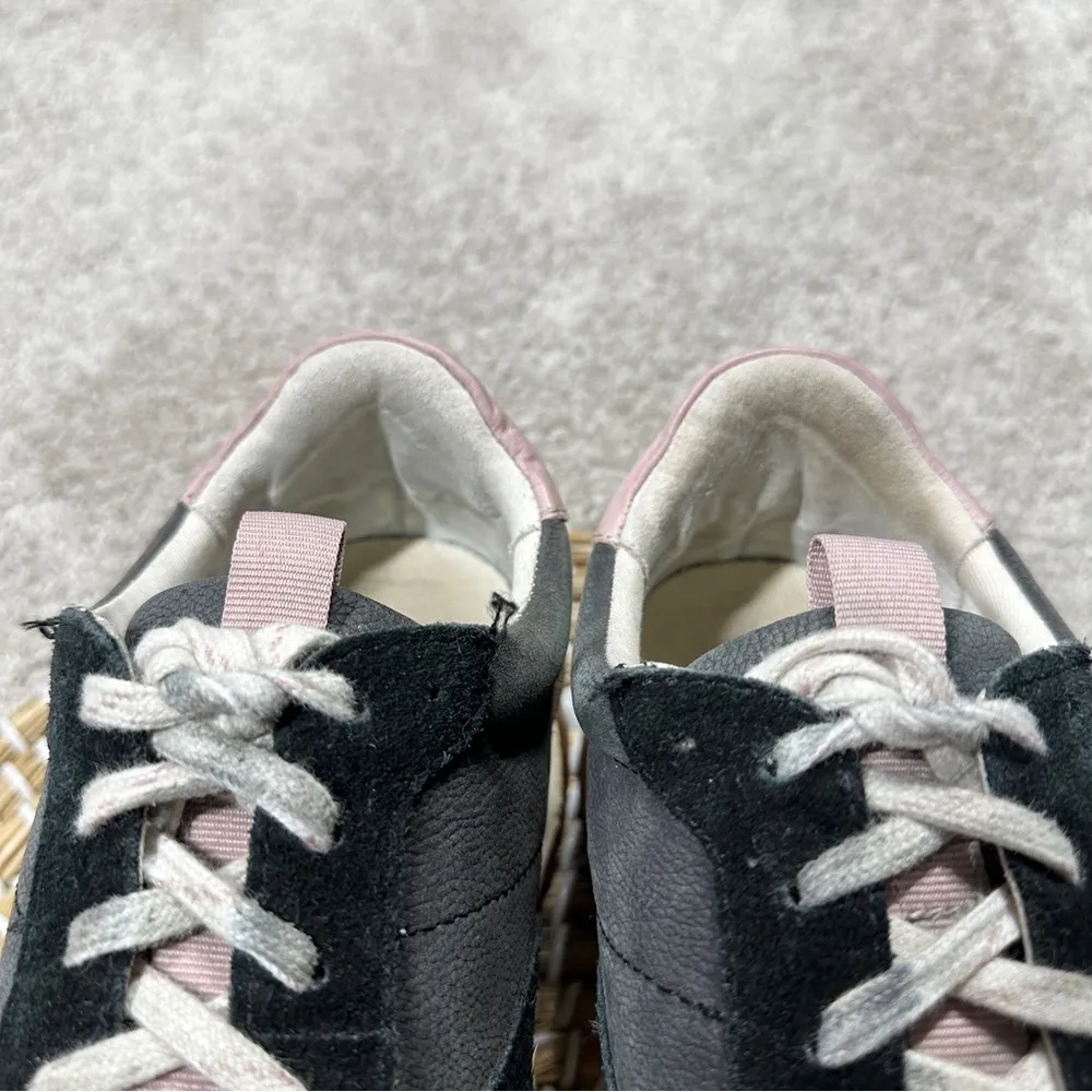 Madewell Women’s Kickoff Trainer Sneakers in Dark Colorblock Nubuck Suede 8.5 - Image 6