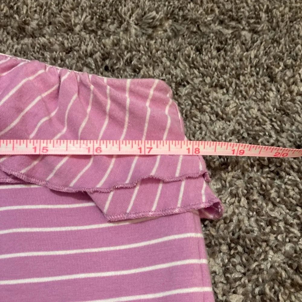 American Living One Shoulder Ruffled Neck Tee - Image 6