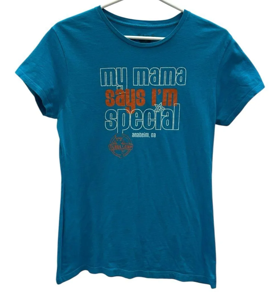 Bubba Gump Shrimp Graphic Tee Shirt My Mama Says Im Special Womens 2X Fit Large - Image 5