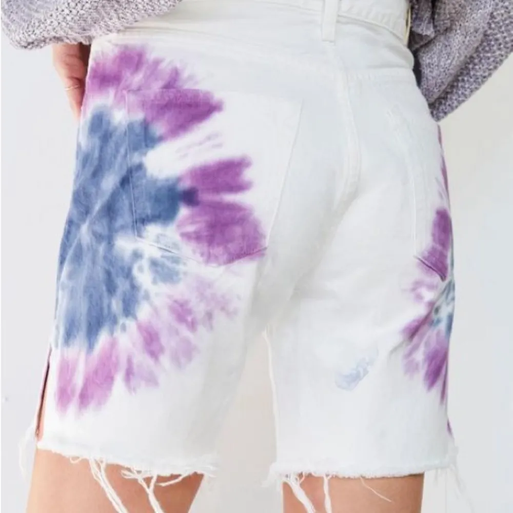 Anthropologie Edwin Tie-Dye Kai Shorts size 28 NWT! Color is sunset $168 retail! - Image 2