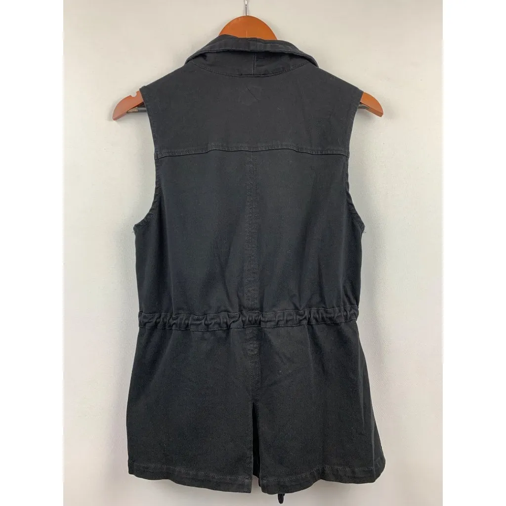 Lysse Womens Black Sleeveless Vest Jacket M - Image 2