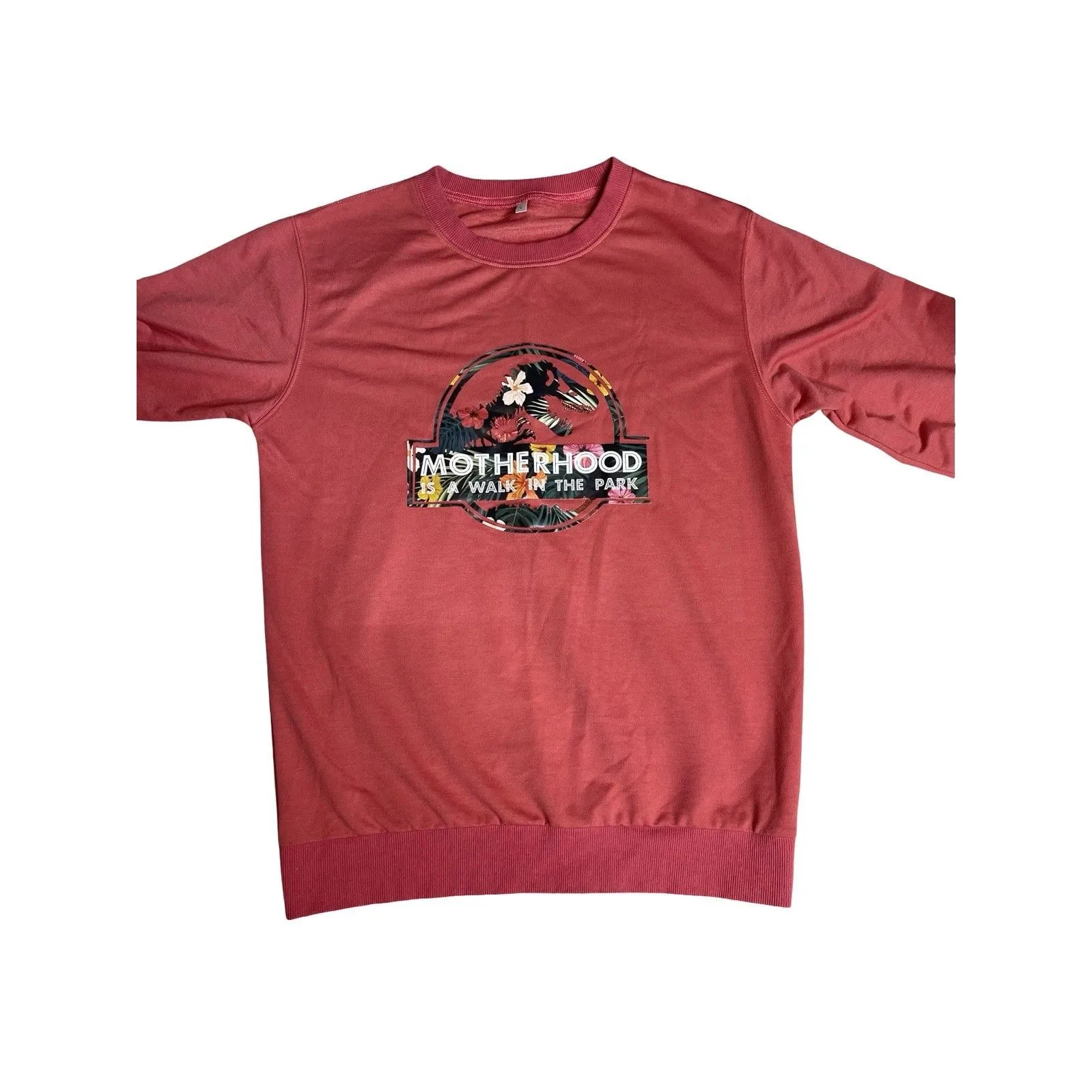 Motherhood Is Just a Walk In the Park Sweatshirt T - Image 2