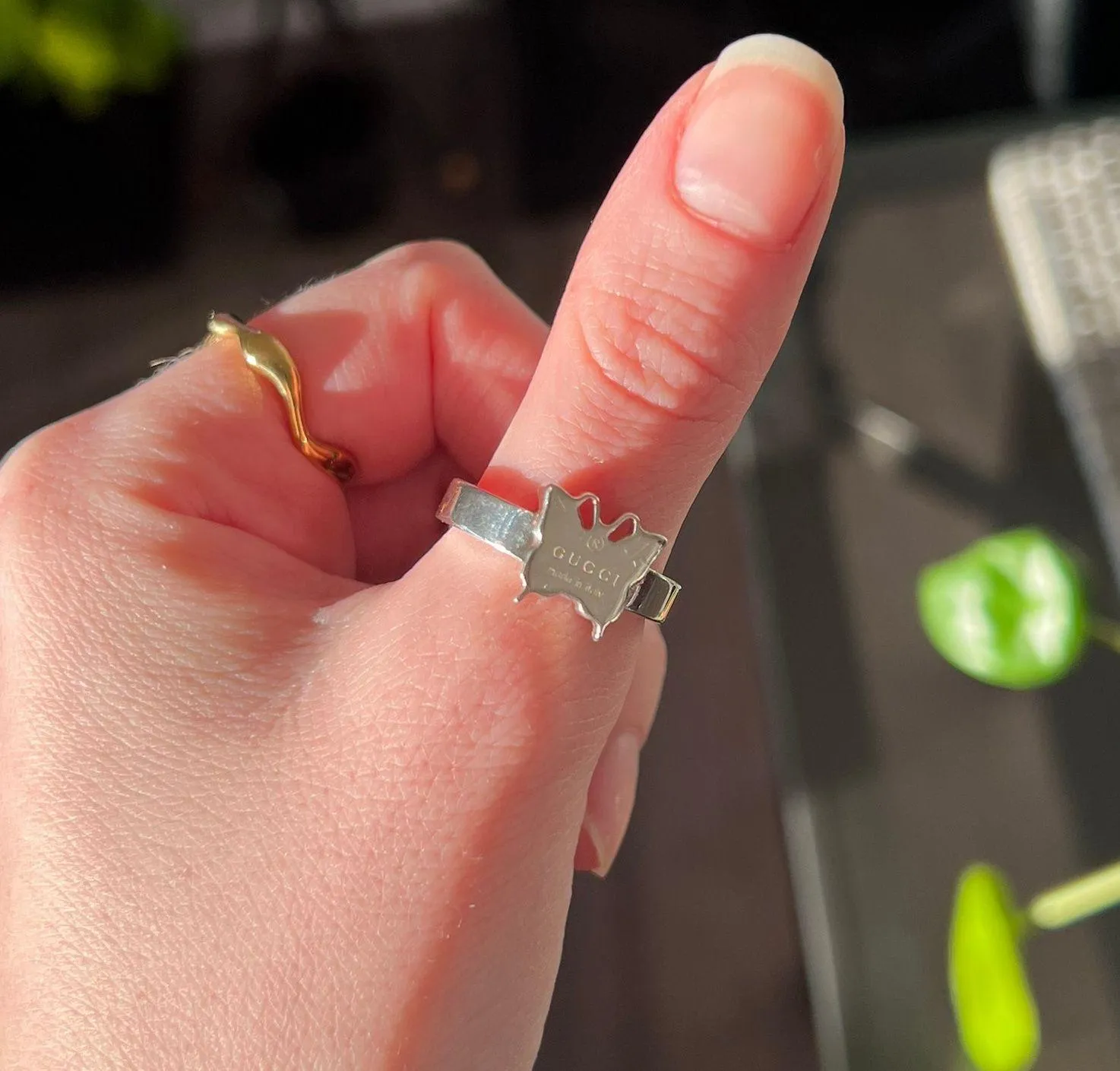 Gucci Butterfly Ring - Image 2