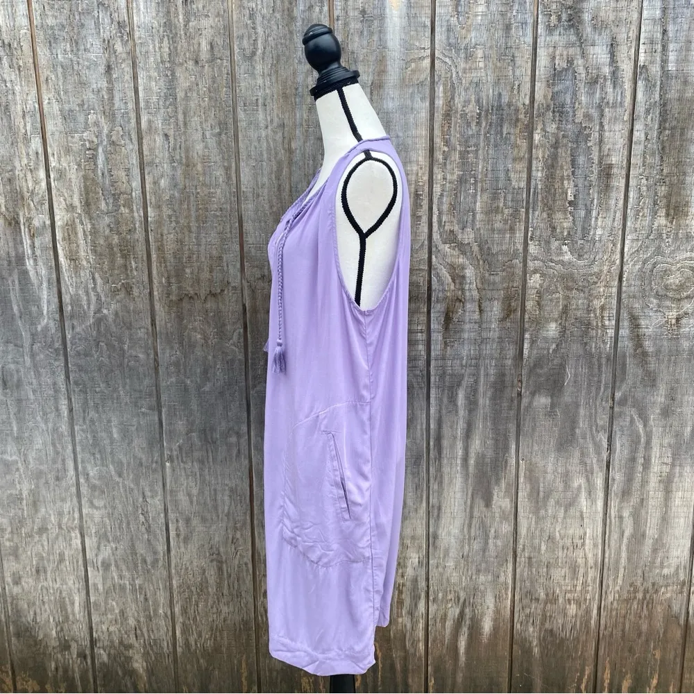 NWOT Jennifer Sleeveless Minidress Splendid Size XL Summery lightweight Viscose - Image 7