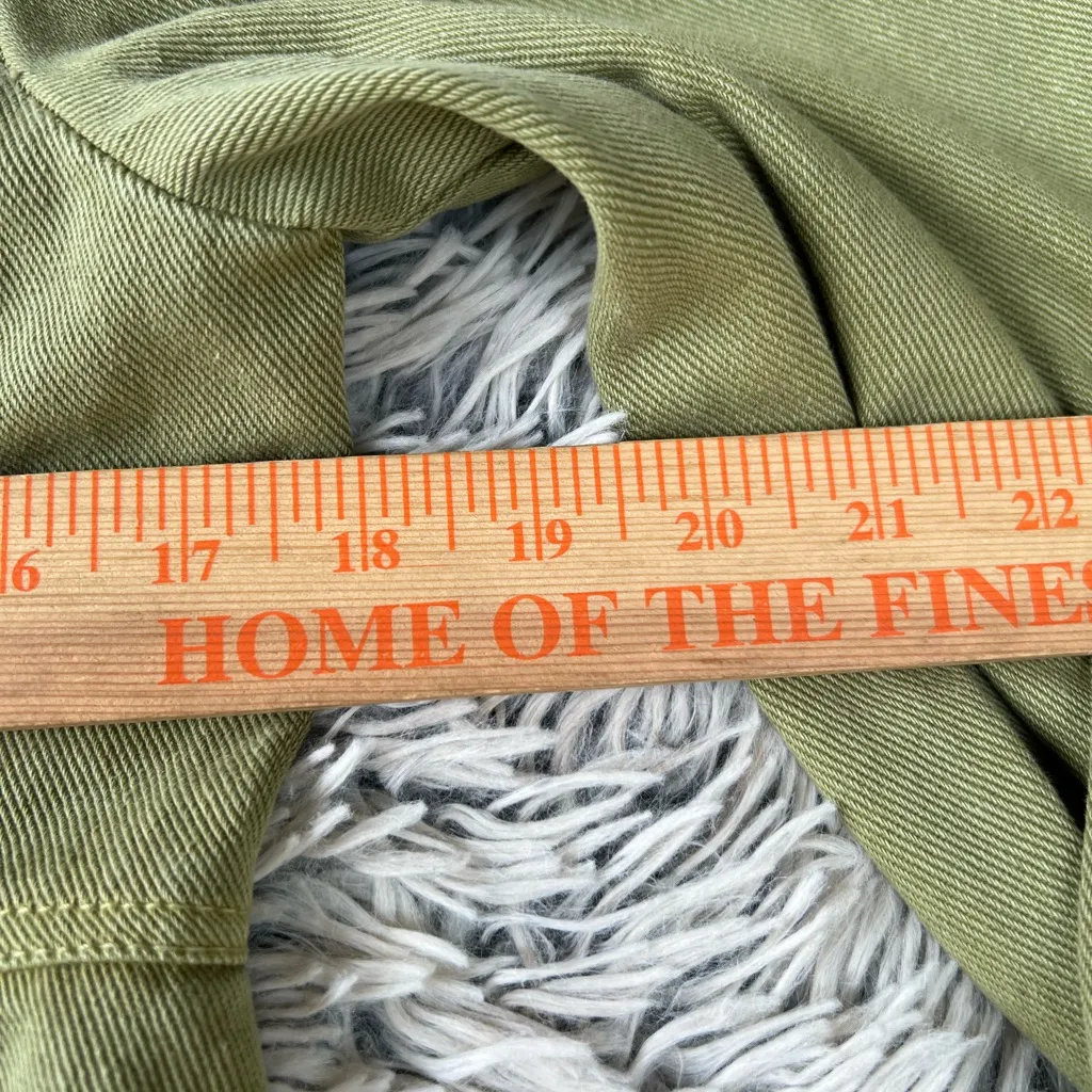 Free People Jacket Katrina Bed Jacket Moss Green Size Small - Image 7