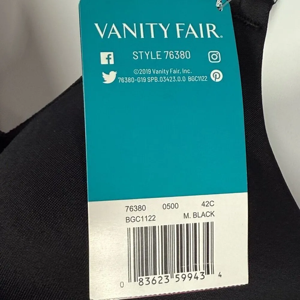 B40 -- Vanity Fair Beauty Back Full-Figure Back-Smoothing Underwire Bra - 76380 - Image 3