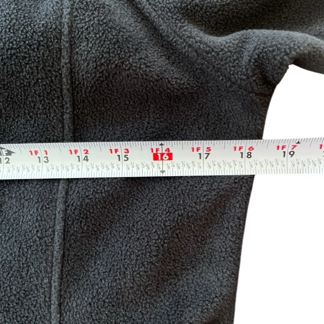 Columbia Benton Full Zip‎ Pockets Fleece Black Jacket Size M Granola Outdoorsy - Image 6