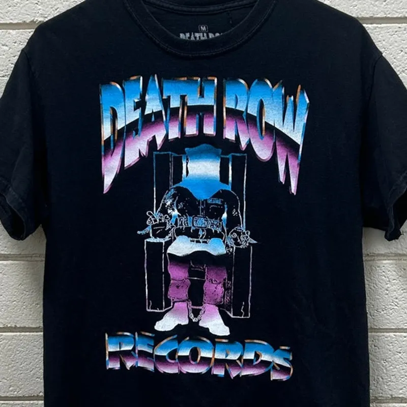 Death Row Black Tee size M Size M - Image 4