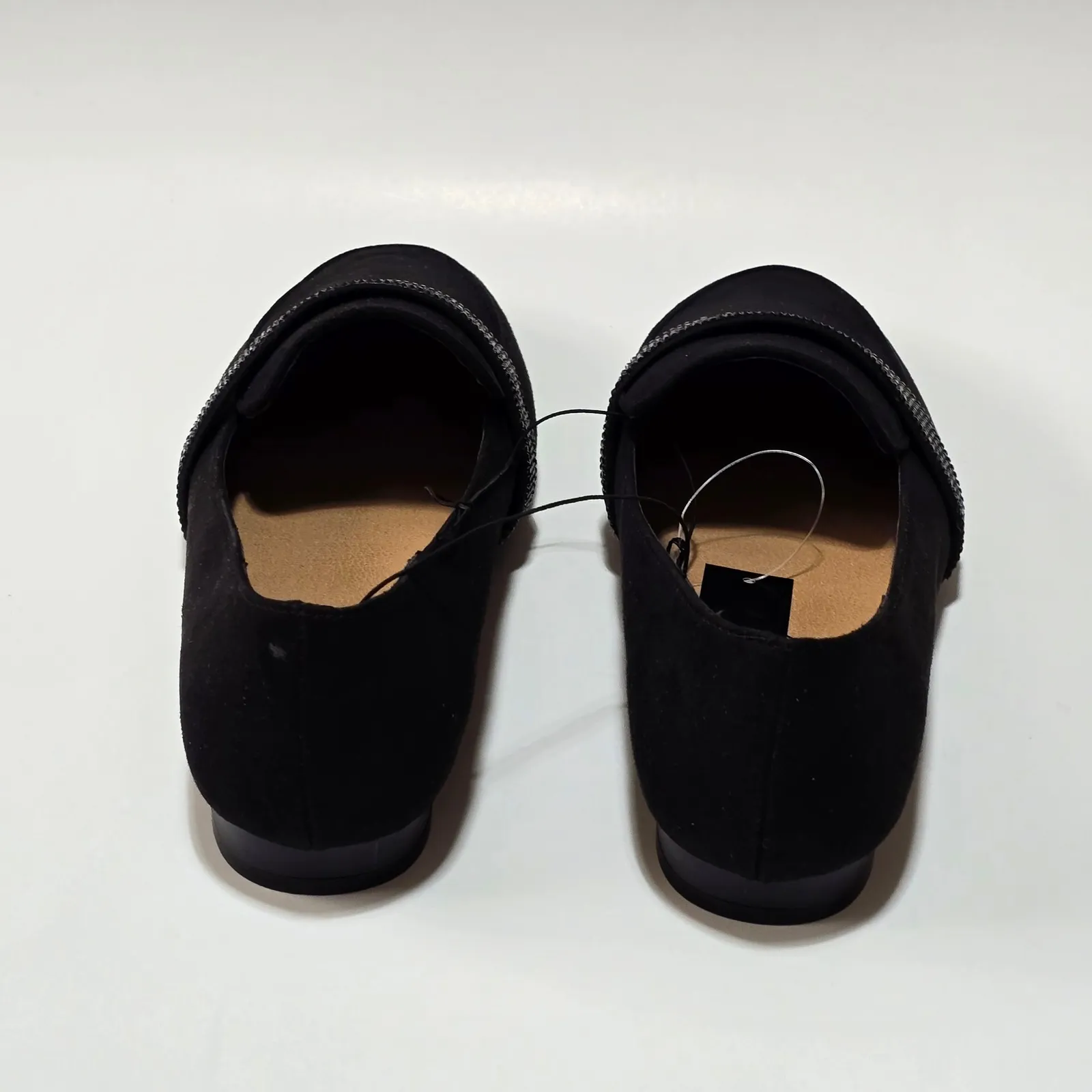 Torrid Rhinestone Embellished Band Loafer Black Flat Dress Shoes Size 6.5 - Image 4