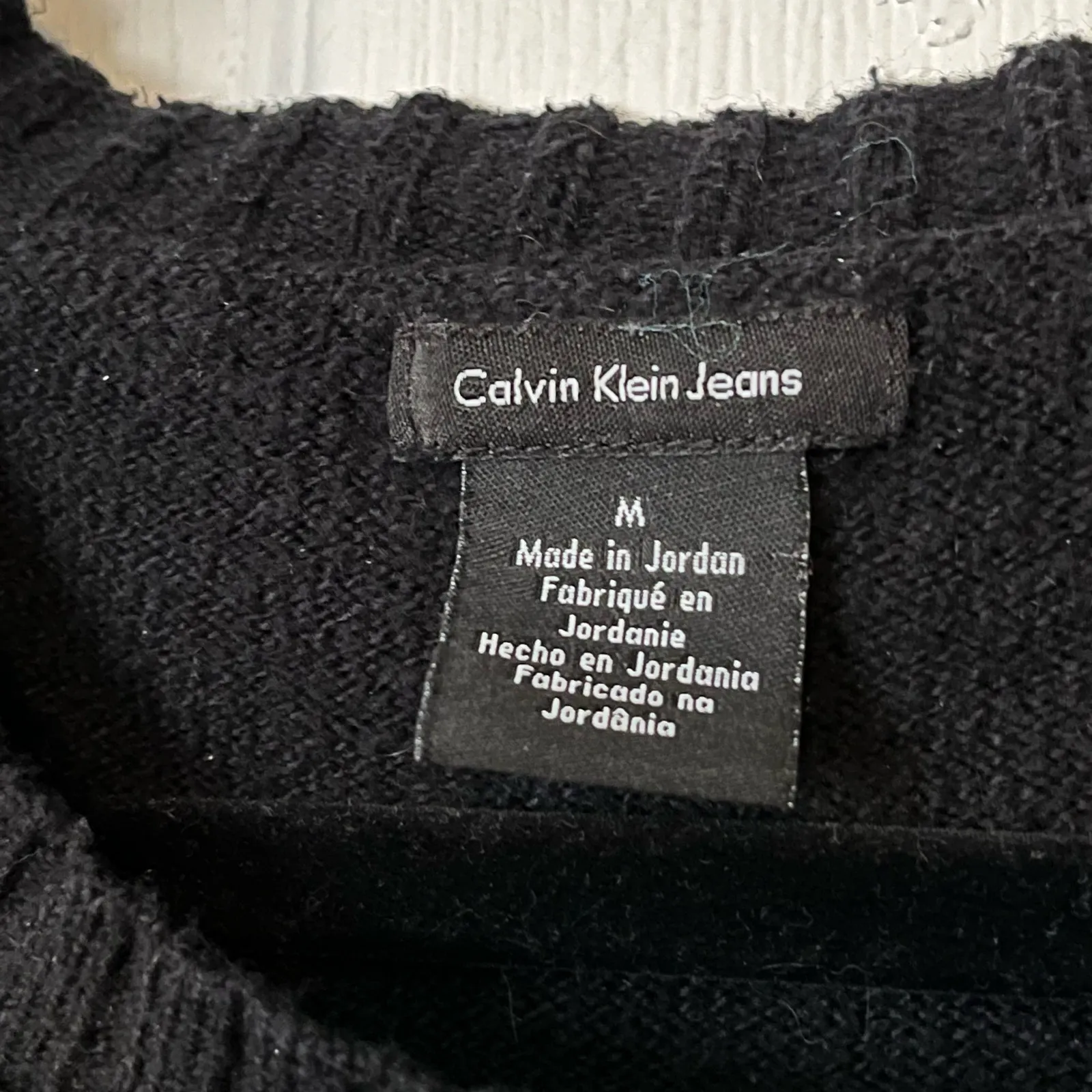 Calvin Klein Jeans Pullover Sweater - Size M - Image 3
