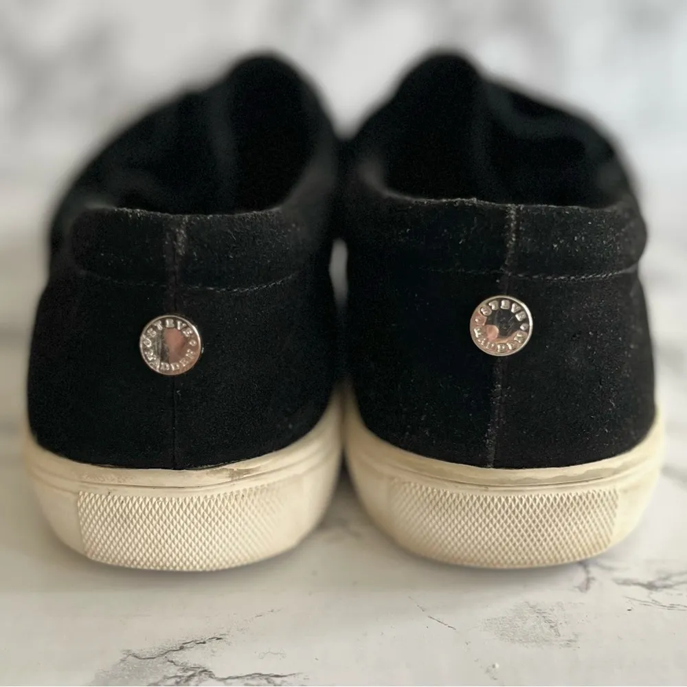 Steve Madden Sneakers Black Knot Suede Platform Fashion 10 - Image 8