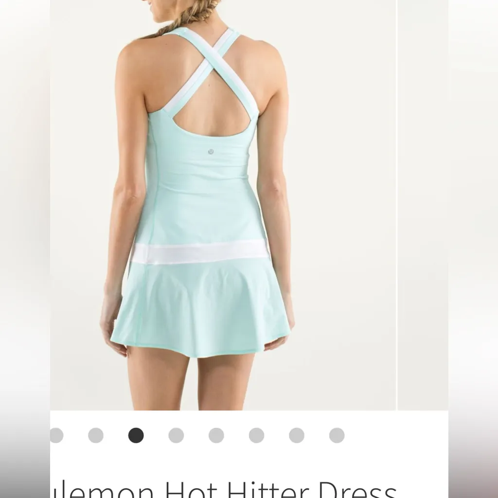 Lululemon Athletica Aqua Mini Dress - Image 3