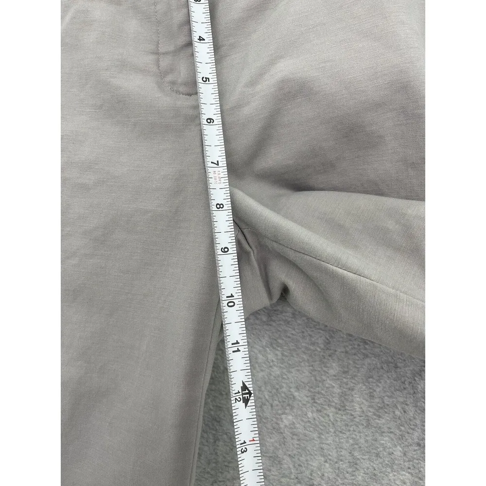 Katherine Barclay Montreal Women's Pants Chino Size 10 Cotton Blend Solid Gray - Image 11