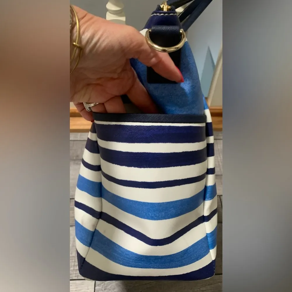 Kate Spade  Striped Adaira Tote/Diaper Bag - Image 5