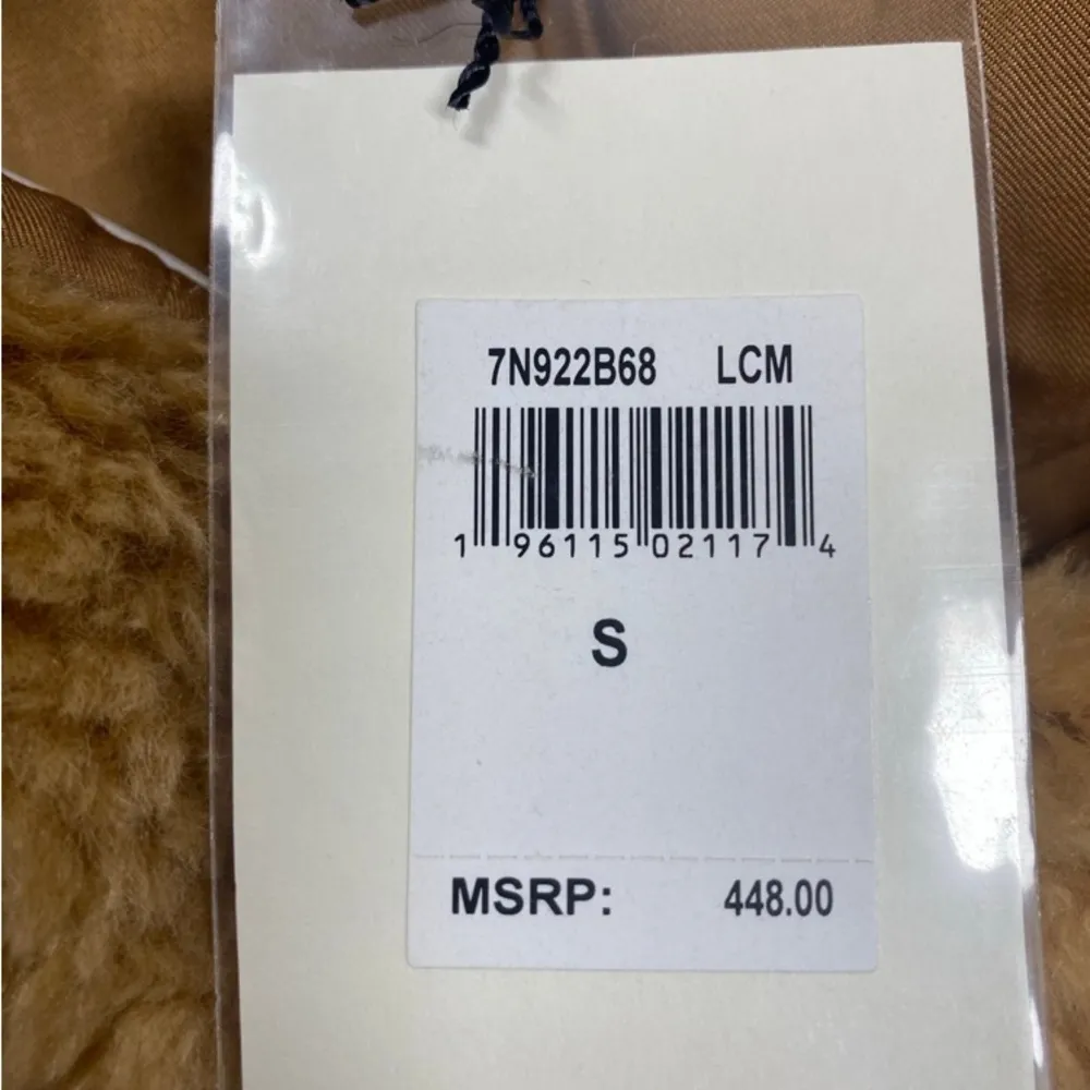 7 For All Mankind Shearling coat. Size Small - Image 6