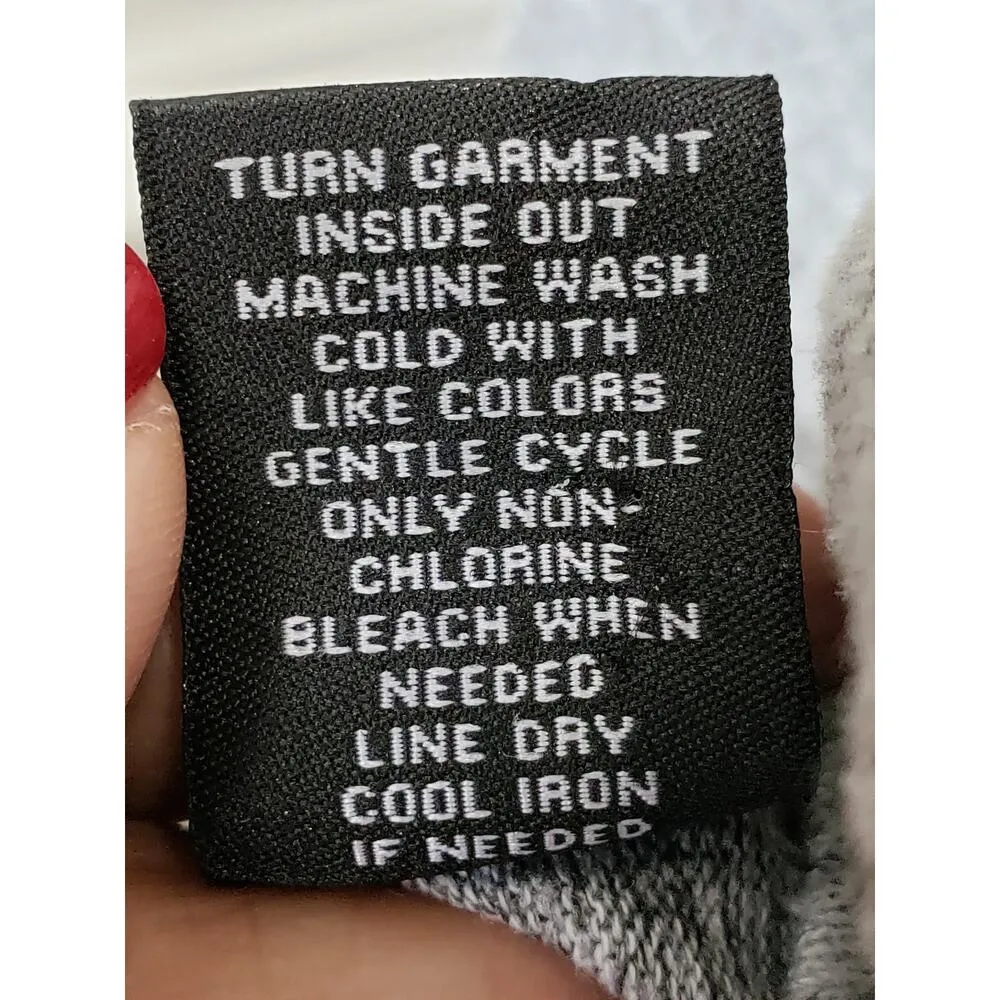 Louise Price Tunic Sweater Women's 1X Gray Knit Polyester Long Sleeve Cowl Neck - Image 7