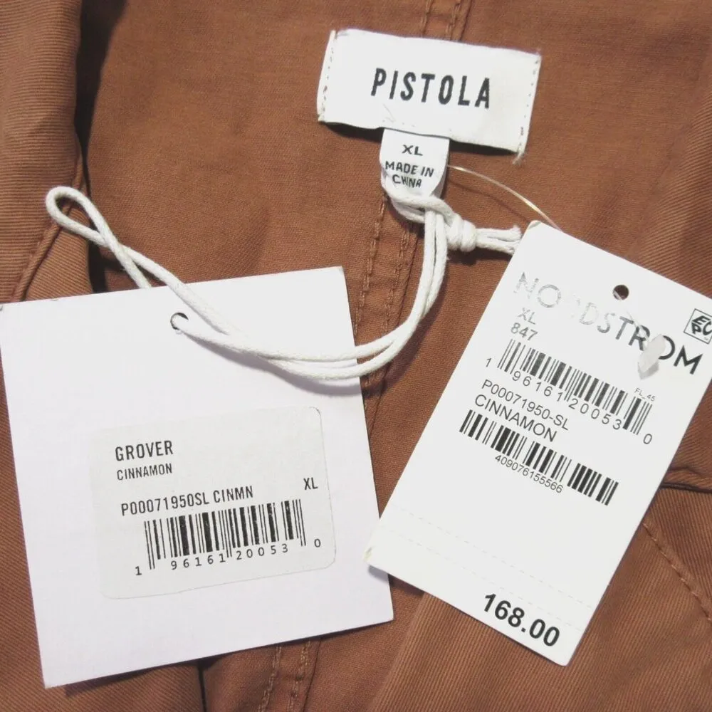 NWT Pistola Grover in Cinnamon Cotton Relaxed Field Suit Jumpsuit XL - Image 6