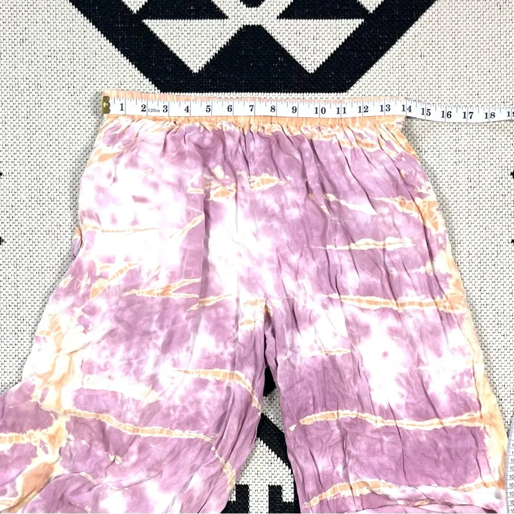 Young Fabulous & Broke Tie Dyed Fauna Pants Medium - Image 2