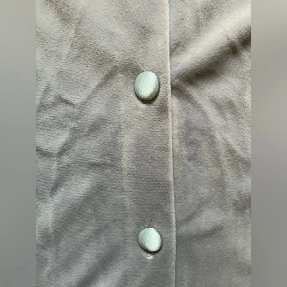 Vintage Diamond Tea Long Robe Purple Size M - Image 8