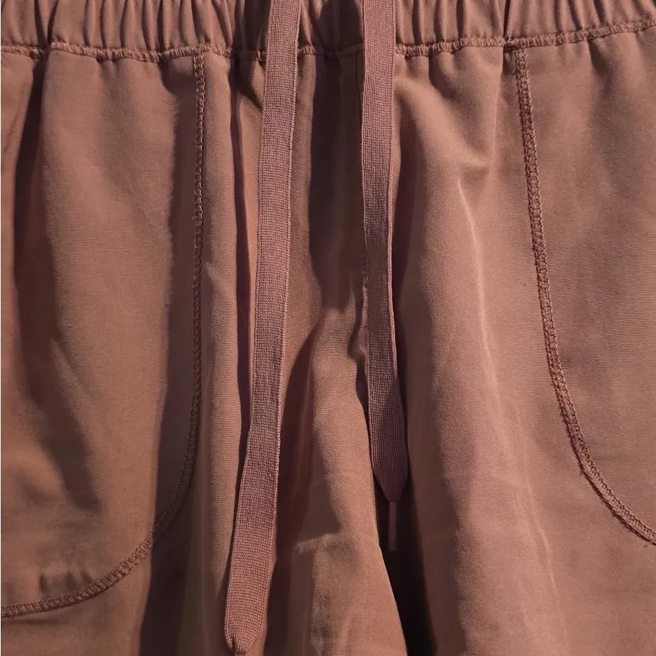 RBX Women's High Waist Terracotta Shorts Brown Size undefined - Image 7