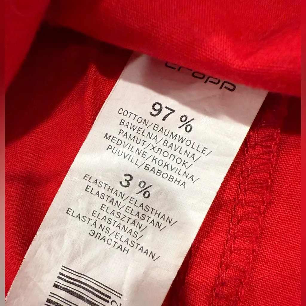 Little Red Ruffle Mini Skirt, size L EUC Size L - Image 9